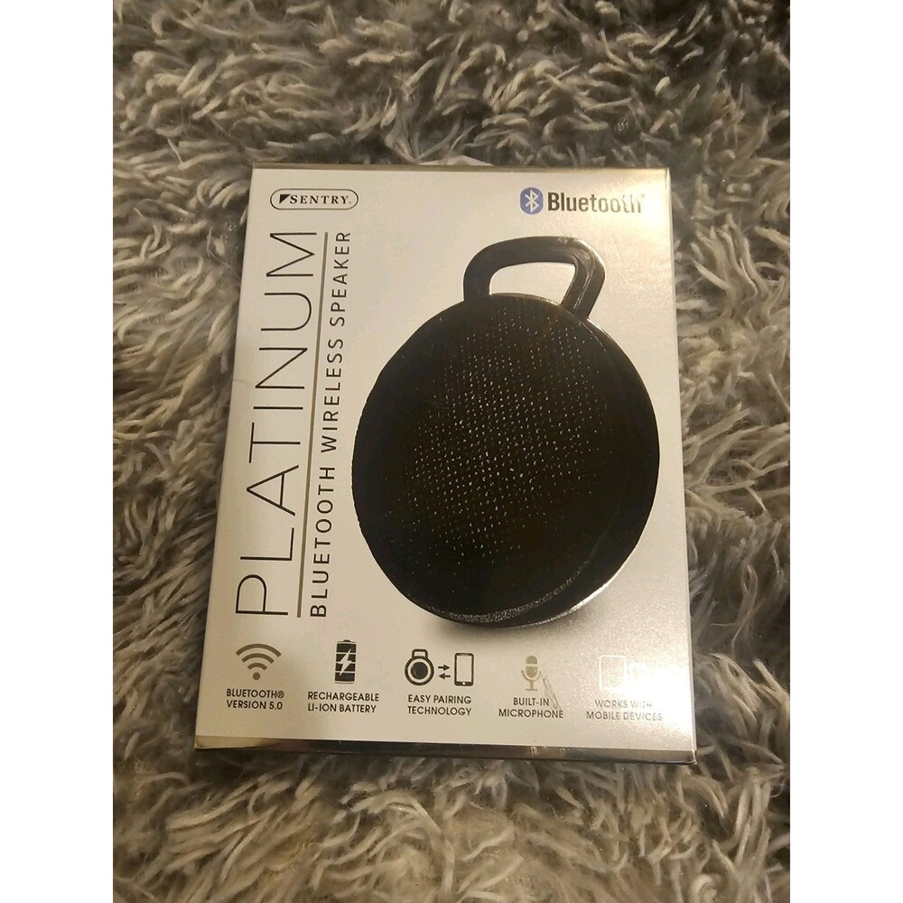 NEW AUTHENTIC SPBT1 Sentry Portable Bluetooth Speaker